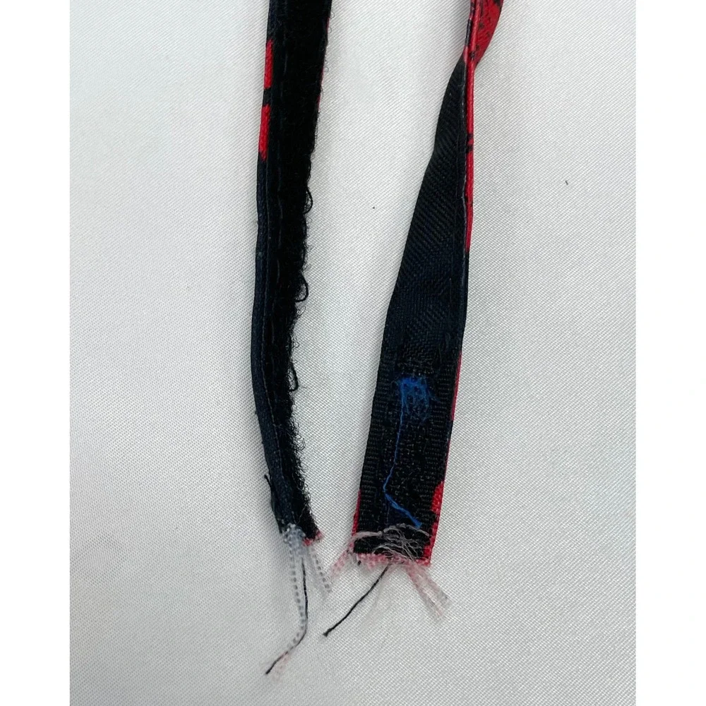 Spirit Halloween Child Medium Twisted Circus Suit Red White Jacket Pants Tie - Picture 8 of 9